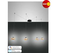 Arabella lampadario smart luce decentrabile LED 32w dimmerabile 4 diffusori ambr [EEK: A]