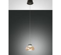 FABAS LUCE Arabella lampada a sospensione LED 1 x 8 W Ø14 cm, 3547-40-125, Arabella [Lampade per Interni > Lampade a Sospensione]