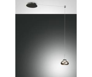 Arabella pendel lampada fume decentrabile LED 8w dimmerabile