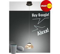 Arabella pendel smart ambra sospensione LED 8w dimmerabile [EEK: A]
