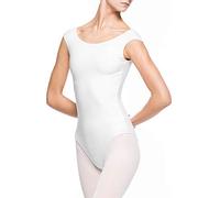 Arabesque - Body da Danza da Donna, Modello Raymonda, Bianco, XS