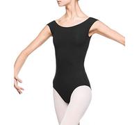 Arabesque - Body da Danza da Donna, Modello Raymonda, Nero, XS