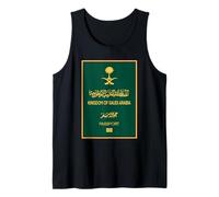 Arabia Saudita, Arabia Saudita, passaporto Arabia Saudita, bandiera Arabia Saudita. Canotta