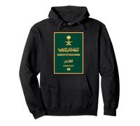 Arabia Saudita, Arabia Saudita, passaporto Arabia Saudita, bandiera Arabia Saudita. Felpa con Cappuccio