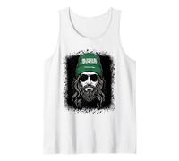 Arabia Saudita Bandiera Beanie Man Grunge Art Canotta