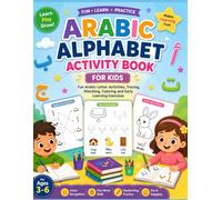 Arabic Alphabet Activity Book for Kids