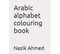 Arabic alphabet colouring book