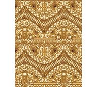 Arabic Pattern Notebook: 8.5 X 11 Lined Paper For Reflective Writing, Journaling, And Personal Thoughts, Vintage Arabic Ornament Pattern Cover - A Useful Gift For Someone Who Loves Arab