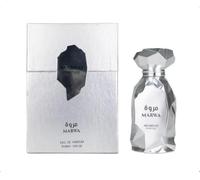 Arabiyat Prestige Marwa Eau de Parfum, 100 ml, argento, per uomo, prodotto negli Emirati Arabi Uniti