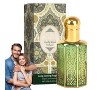 Arabo - Bottiglia Di Vetro Da 12 Ml, Olio Di Parfu M, Lunga Durata | Elegante Parf Arabo, Esotico Per Appuntamenti, Incontri Di Affari E Viaggi Quotidiani, Aroma Segno