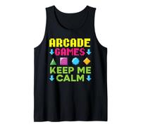 Aracde Games Keep Me Calm Videogioco Gaming Gamer Canotta