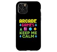 Aracde Games Keep Me Calm Videogioco Gaming Gamer Custodia per iPhone 11 Pro