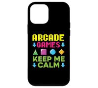 Aracde Games Keep Me Calm Videogioco Gaming Gamer Custodia per iPhone 12 mini