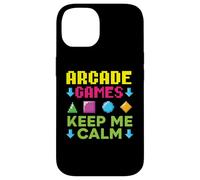 Aracde Games Keep Me Calm Videogioco Gaming Gamer Custodia per iPhone 14