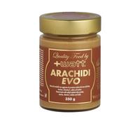 Arachidi EVO - Burro di Arachidi con Aggiunta di Proteine Isolate del Siero del Latte, Vitamina E e Inulina - Crema Spalmabile Proteica - +WATT