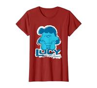 Arachidi Lucy Van Pelt Che Dice Che Sono Crabby Maglietta, Donna, Mirtillo Rosso, M