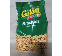 Arachidi tostate e salate golosi 1000 gr.