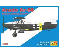 Arado 66 4 Decal V. For Luftwaffe 1:72 Plastic Model Kit RS MODELS