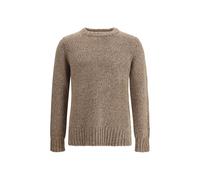 Aragona Cashmere Brown Merino Wool Sweatshirt - IT56 | 3XL
