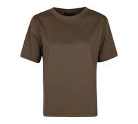 Aragona, ,Tops ,Donna ,Marrone ,2XS Round Neck T-Shirt