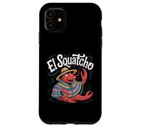 Aragosta rossa El Squatcho Poncho Aragosta Western Lobster Custodia per iPhone 11
