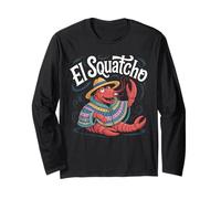 Aragosta rossa El Squatcho Poncho Aragosta Western Lobster Maglia a Manica