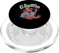 Aragosta rossa El Squatcho Poncho Aragosta Western Lobster PopSockets PopGrip per MagSafe