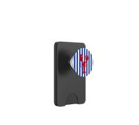 Aragosta rossa Strisce Blu Costiera Pesce Art PopSockets PopWallet per MagSafe