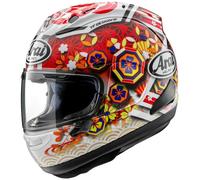 Arai Rx-7v Evo Nakagami Gp3 Full Face Helmet Multicolor L