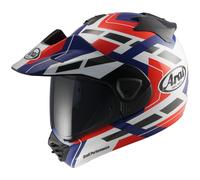 Arai TOUR-X5 Match Casco da enduro, bianco/blu/rosso, Taglia L (59/60)