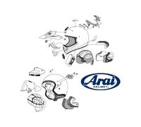 ARAI Guanciali di ricambio per casco 15 MM X-TEND RAM/CT-RAM