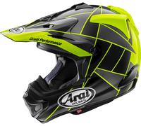 Arai MX-V Evo Peak Casco da motocross, giallo, Taglia XL (60/61)