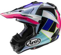 Casco MX-V EVO PEAK MULTI Rosa Blu ARAI - UE: M