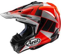 Arai MX-V Evo Peak Casco da motocross, rosso, Taglia S (55/56)
