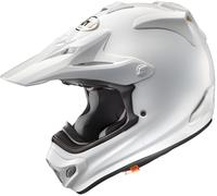 Arai MX-V EVO Solid Casco da motocross, bianco, taglia M per maschi