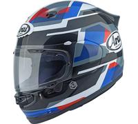 Arai Quantic Abstract, casco integrale S male Nero/Bianco/Blu/Rosso