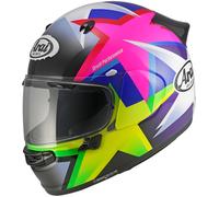Arai Quantic Star Casco, nero-bianco-giallo, taglia S per maschi