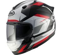Arai Quantic Supra Casco, nero-bianco-rosso, taglia M per maschi