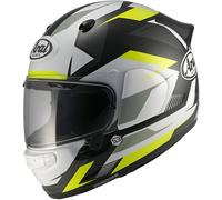 Arai Quantic Supra Casco, nero-bianco-giallo, taglia XL per maschi