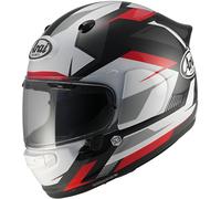 Arai Quantic Supra Casco, nero-bianco-rosso, taglia S per maschi
