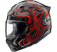 Arai Quantic Swirl Casco, rosso, taglia S per maschi