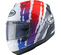 Arai RX-7V Evo Blade, casco integrale M male Bianco/Rosso/Blu/Nero