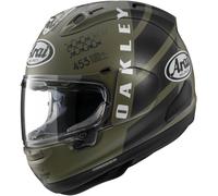 Arai RX-7V Evo Maverick Oakley Casco, Oliva opaco/nero, Taglia L (59)