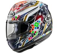 Arai Rx-7v Evo Replica Nakagami Gp2 Full Face Helmet Multicolor M