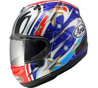 Arai RX-7V Evo Nakano, casco integrale S male Blu/Rosso/Oro/Bianco