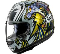 Arai RX-7V Evo Nakasuga 4, casco integrale M female Nero/Bianco/Oro/Blu