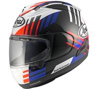 Arai RX-7V Evo Rea SB3 Casco, nero-bianco-rosso-verde, taglia S per maschi