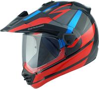 Arai Tour-X5 Africa Twin Casco da motocross, rosso-blu, taglia L
