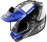 Arai Tour-X5 Cosmic Casco da motocross, nero-bianco-blu, taglia XL per maschi