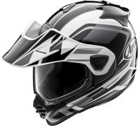 Arai Tour-X5 Discovery, Casco da enduro L male Nero/Bianco/Grigio